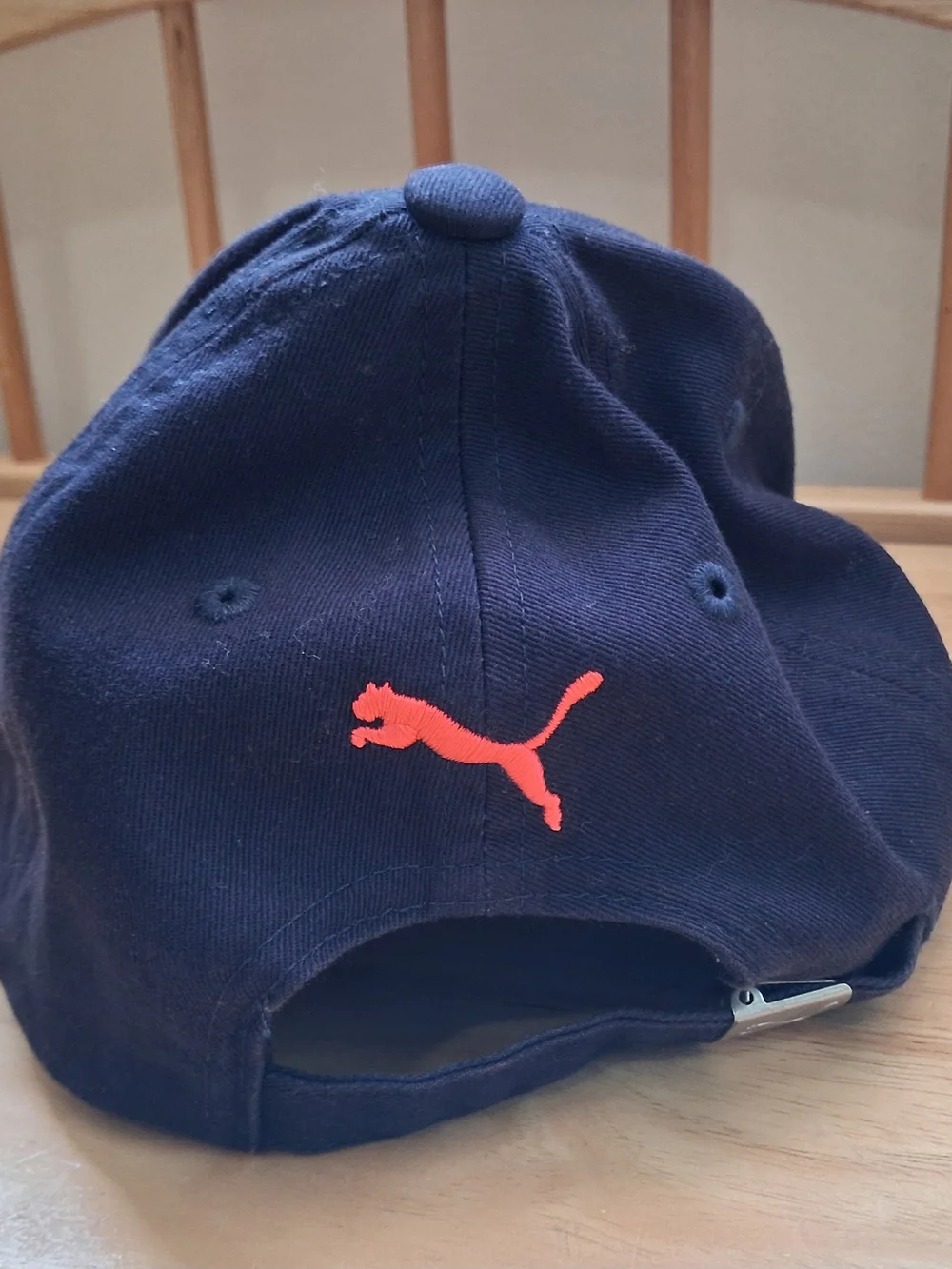 PUMA Navy/Hot Pink Adjustable Baseball Cap Hat Girls Youth One Size